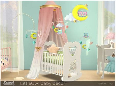 A Set Of Decor For The Decoratioms Babys Room Found In Tsr Category