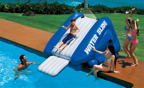 Intex Kool Splash Inflatable Swimming Pool Water Slide 58851ep Ebay