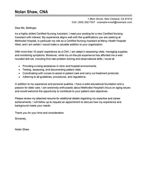 Educational history ( diploma, transcript, related learning experience and certificates from trainings in school) 2. Example Of An Application Letter For Nurses - How to write a cover letter for a registered nurse ...