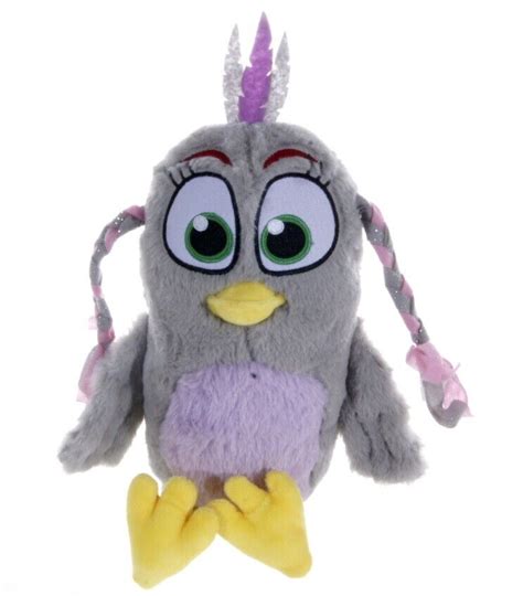 Official New 12 Angry Bird Movie 2 Silver Soft Plush Toy Ebay