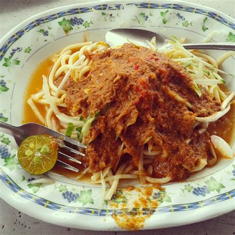 The following recipe is published in adam liaw's destination flavour cookbook and is adapted from the good food website (www. Foot for Food: Laksa Johor