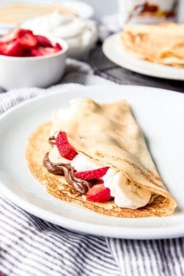 Crepes Recipe How To Make Crepes And Filling Ideas House Of Nash Eats