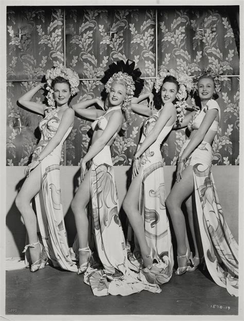 Chorus Show Girls Vintage Burlesque Burlesque Vintage Pinup