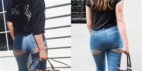 I Wore Kylie Jenners Bare Butt Jeans For A Day And It Was Terrifying