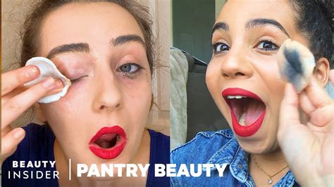 The Best Way To Take Off Makeup Without Makeup Remover Pantry Beauty Youtube