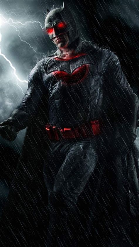 Batman Red Eyes Iphone Wallpaper