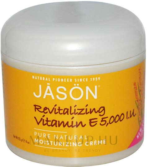 Test és Arckrém E Vitaminnal „Életadó Jason Natural Cosmetics Pure