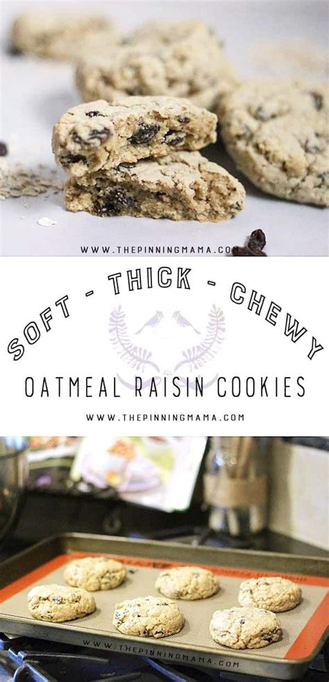 This recipe can easily be made into snickerdoodle cookies by rolling the dough they kind of remind me of sugar cookies that you can buy at subway. Soft & Chewy Oatmeal Raisin Cookie Recipe • The Pinning ...
