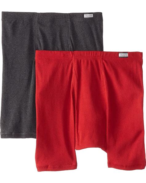 Hanes Men S Tagless ComfortSoft Waistband Boxer Briefs Multiple Packs Available Zappos Com