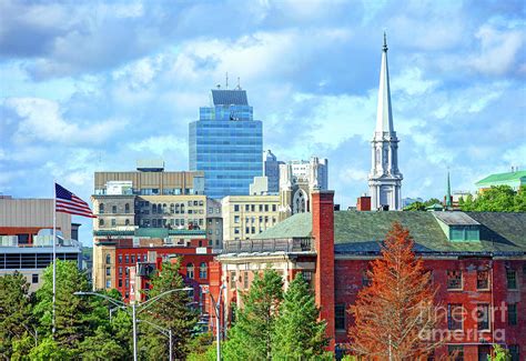 Downtown Worcester Massachusetts 2 Photograph By Denis Tangney Jr Pixels