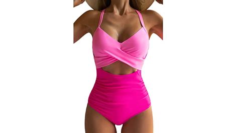 most flattering one piece swimsuits at amazon