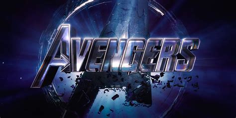 Avengers 4 Marvel Reveals The Films Full Title Logo