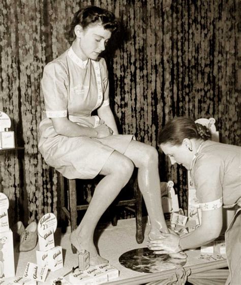 1940s Fashion Liquid Stockings For Summer Glamour Daze