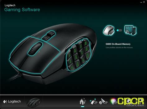 It's not necessarily the most inspired app name, but it's the way to go when you want to get the most out of your logitech devices. Logitech G600 MMO Gaming Mouse Review | Custom PC Review