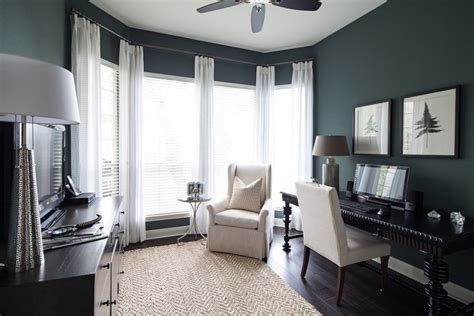 Our paint color trends program offers the story behind colors to help you find the vision you are trying to express. BEFORE & AFTER: HOME OFFICE WITH DRAMATIC WALLS - Heather ...