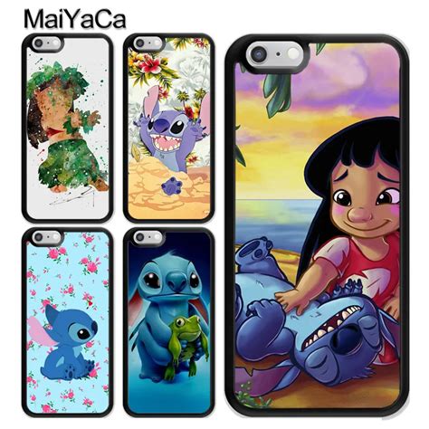 Maiyaca Lilo And Stitch Cartoon Coque Accessories For Iphone 6 6s Plus 7