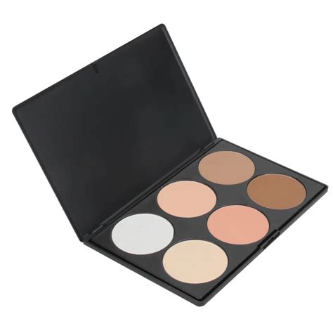 Hot Sale Professional 6 Color Pressed Powder Makeup Contouring