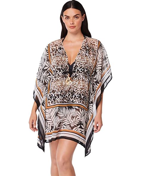 Bleu Rod Beattie Urban Oasis Chiffon Caftan 6pm