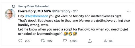 The Bitter Pill On Twitter Tell Me Again How Jimmy Dore Isn T An Anti Vaxxer