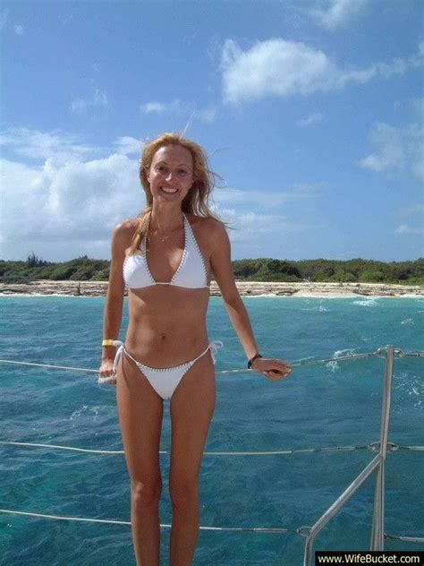 Amateur Wife On The Yacht Beach Wives And Milfs Pinterest Sexy Hot And Beautiful