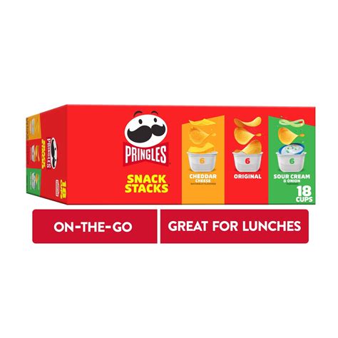 Buy Pringles Potato Crisps Chips Lunch Snacks Office And Kids Snacks