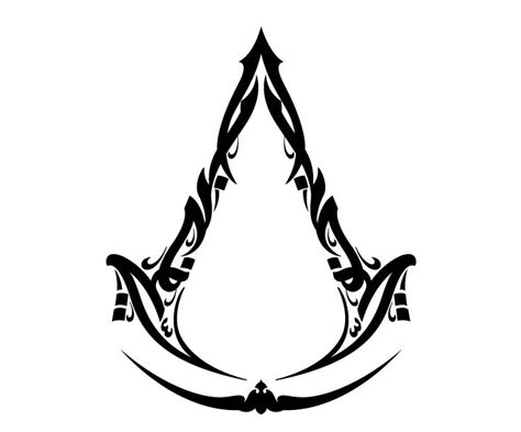 A Black And White Image Of A Triangle With An Intricate Design On The