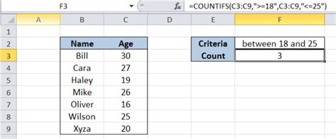 How To Count Cells Between Two Numbers Or Dates In Excel Free Excel