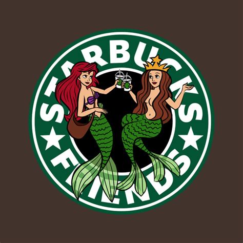 Starbucks Friends Ariel T Shirt Teepublic