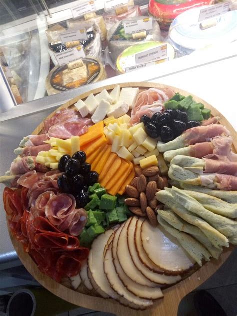 Pin On Cheese Cold Cuts Platter