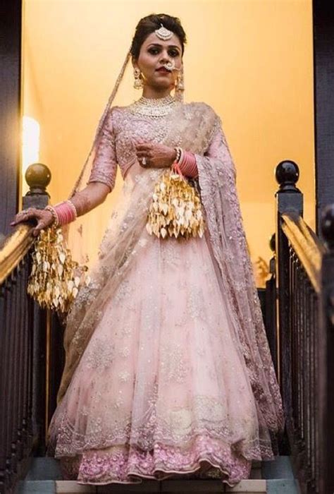 Pinterest Pawank90 Punjabi Wedding Dress Pink Prom Dresses Indian Bridal Lehenga