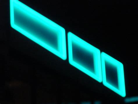 Turquoise Neon Lights Neon Lights From Magaluf In November Flickr