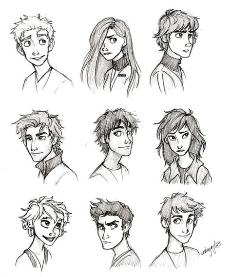 684 Best Drawing Male Characters Images On Pinterest