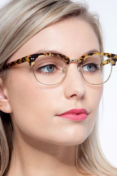 sweet janet browline black silver frame eyeglasses eyebuydirect in 2021 womens glasses