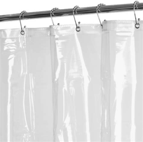 Everyday Living® Mildew Resistant Shower Curtain Liner Clear 70 X 71