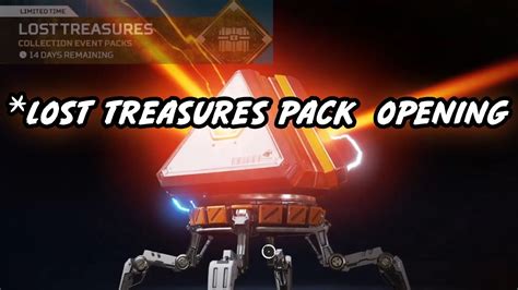 Opening Lost Treasure Packs Apex Legends Season 5 Lost Treasure Event