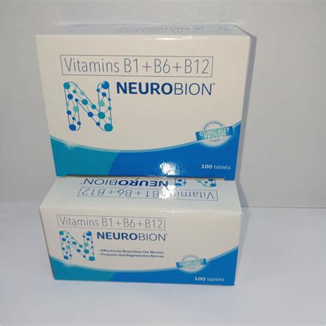Vitamin B Complex Neurobion B1b6b12 100mg200mg200mcg Tablet 100s