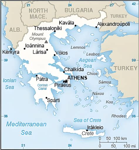 Quelles Sont Les Principales Villes De Grèce