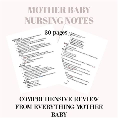 Maternal Newborn Nursing Etsy