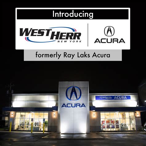 Ray Laks Acura acquired by West Herr Auto Group | West Herr Auto Group