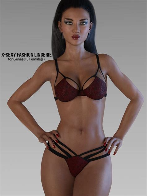 X Sexy Fashion Lingerie For Genesis 3 Female S Render State