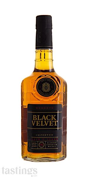 Black Velvet Reserve Canadian Whisky Canada Spirits Review Tastings