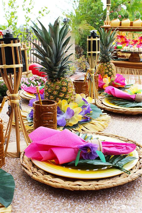 easy luau party ideas michelle s party plan it