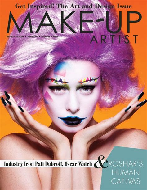 Issue 111 Of Make Up Artist Magazine Is The Art And Design Issue