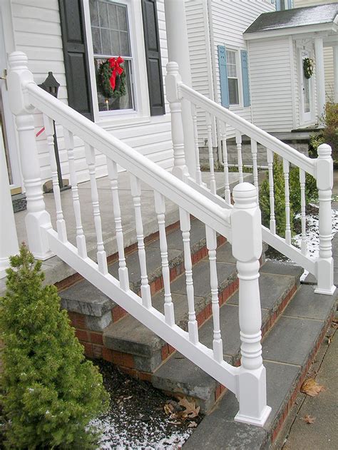How big is a 10ft stair rail? Black Vinyl Deck Railing Kits : Home Decor - Tips Safety ...