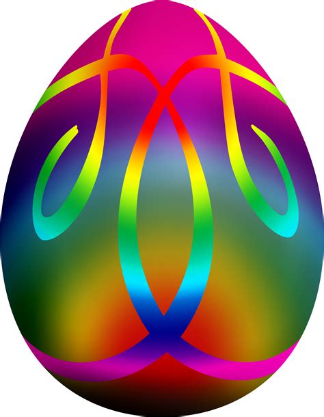 Colorful Easter Egg Png Clip Art - Free Transparent PNG Download - PNGkey