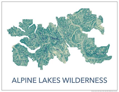 Victoria Jarvis Maps Alpine Lakes Permit Map