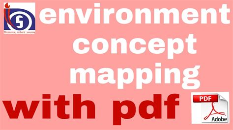 Environment Concept Mapping With Pdf B Ed D El Ed Btc Youtube
