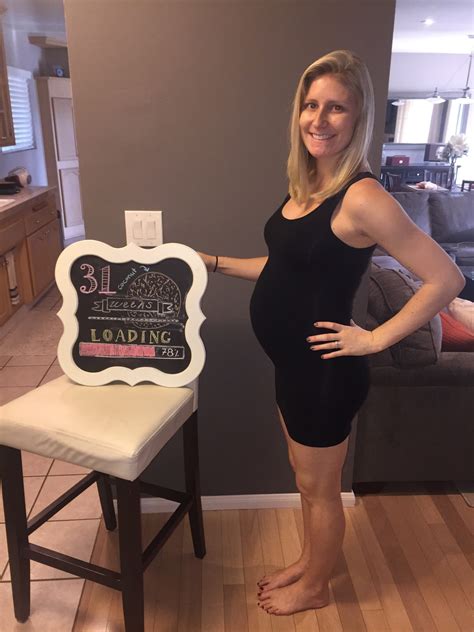 Week 31 Belly Pics — The Overwhelmed Mommy Blog