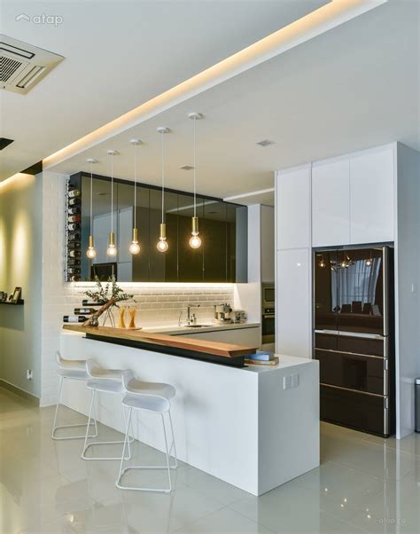 Contemporary Modern Kitchen Condominium Design Ideas And Photos Malaysia