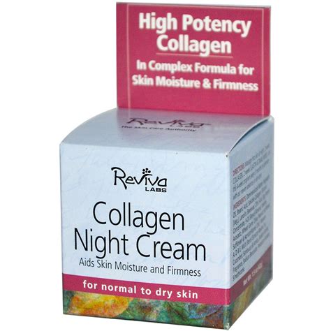 Reviva Labs Collagen Night Cream 15 Oz 42 G Supermodels Secrets